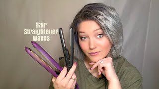 Hair Straightener Waves/ Short Hair Ideas