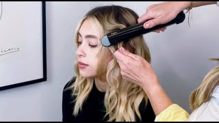 Two Ways To Style Waves Using The Corrale Hair Straightener Ft. Dyson | Sephora