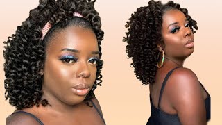 Wow!  This Is My Hair! | Pre-Styled Affordable Human Hair Headband Wig! | Ft. Myfirstwig