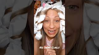 No Heat Overnight Curls | No Heat No Damage | Stung By Samantha