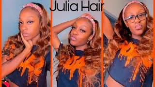 The Best Highlight Headband Wig | Ft.Julia Hair