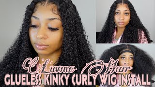Glueless Kinky Curly Wig For Beginners Ft Luvme Hair | Assalaxx