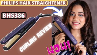 Philips Bhs386 Kerashine Straightener (Purple) Review For Hair Curling