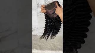 5X5 Hd Closure Wig Deep Wave