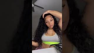 Wave Lace Frontal Wig Pre Plucked Hairline With Bleached Ulwigs
