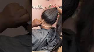 Beautiful 360 Lace Wig Install ! #Aligracehair #Shorts #Fyp #Wigtutorial