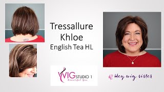 Tressallure Khloe Wig Review | English Tea Hl | Denise Sheets