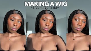 How To Make A Wig For Beginners Ft. Shein Human Hair | Step-By-Step Guide