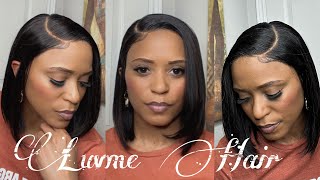 Ultra Full Undetectable Invisible Lace Side Part Bob Wig | Luvme | Classic & Chic |Cgontrend
