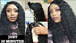 Diy Easiest Way To Make A Curly Wig With Closure For Beginners Today Only Hair