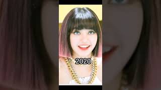 Blackpink Lisa Hairstyle 2016 To 2022 #Lalisamanoban #Blackpink #Lisa