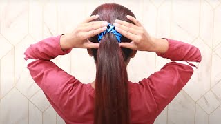 Quick And Easy Ponytail Hairstyles |For College And Office Going Girls. #Hairstyle #Hairstyles