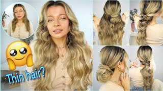 Ultra Seamless Clip In Hair Extensions For Thin Hairhairstyles With Clip Ins | Doores Hair Review