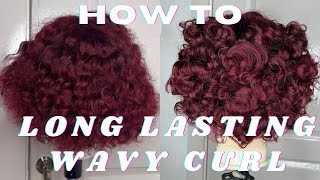 How To Achieve Long Lasting Wavy Curls For Short Wigs