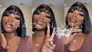 Another Amazon Wig Install | Quick & Easy Wig Install