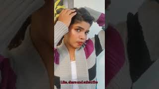 Hairstyle For Work/School/College #Shorts #Youtubeshorts #Viewandmo_Official #Malayalam