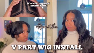 Flawless V Part Wig Install + Style* Beginner Friendly* | Alipearl Hair