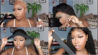Melting My Lace With An Elastic Band & How To Bleach Your Knots Ft Bly Hair | The Tastemaker