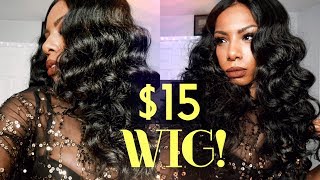 $15 Must Have Bombshell Wig! Full Glam Sensationnel Empress Lace Wig Dee Old Hollywood Waves