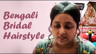 Bengali Bridal Hairstyle|| ||Step By Step|| Best Bridal Hairstyles|| || Easy Bridal Bun