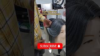 Right Vs Wrong Ways Of Spreading Hair In Making Hairstyle#Shotrs#Ytshorts #Hairstyle#Fashion