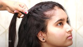 Fashionable Open Hairstyle For This Wedding Season | Pretty Hairstyle | Hairstyle For Girls