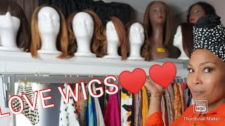 My Entire Wig Collection & How To Keep Those Edges While Wearing Wigs