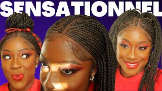 Sensationnel Hd Lace Frontal Wig | Cloud 9 What Lace Swiss Lace 4X4 | Fulani | 2023