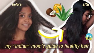 I Tried My *Indian* Mom'S Hair Care Routine For A Week