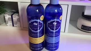 Hask Blue Chamomile Shampoo & Conditioner Review