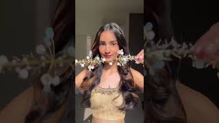 Wedding Hairstyles With Hair Highlights | Hairstyle For Wedding Long Hair | Hair Extensions #Shorts