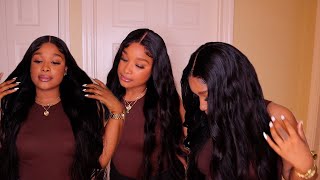  32" Body Wave Closure Wig! Its Giving Frontal!! | Unice Hair