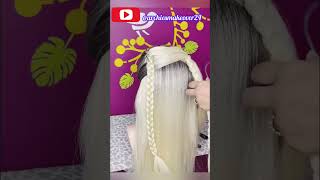 On Demand Greasy Hair Colours Festival Hairstyle#Hairtutorial#Hairstyle#Youtubeshorts#Shorts
