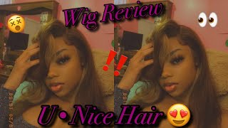 Hair Review || Unice Highlight Ombre 13X4 Lace Front Short Bob Wig Human Hair