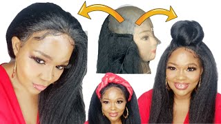 No Frontal, No Closure Wig Making/How To Sew A Full Frontal Wig Without A Lace Closure/