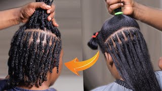 Temporary Dreadlocks To  Look Like Natural Dreads | From Long Hair.