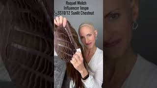 Quick Wig Review Raquel Welch Influencer Inspo Sunlit Chestnut! #Shorts
