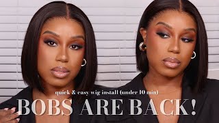 Bobs Are Back! *Affordable* Quick & Easy Wig Install Under 10 Minutes | Rpghair