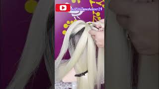 Astounding Back To School Hairstyle For Cute Girls #Hairtutorial#Hairstyle#Youtubeshorts#Shorts#Hair