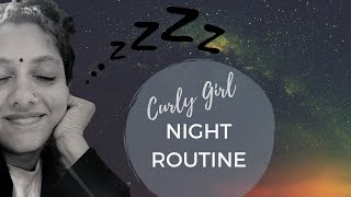 Curly Girl Night Routine | Curly Girl Method In Malayalam