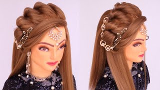 Amazing & Simple Open Hairstyle For Wedding L Open Hairstyle For Kurti L Raksha Bandhan Hairstyles