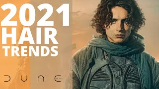 Timothee Chalamet Dune Movie (Hair Trends 2021) Tutorial Curly Medium Length Hair For Man