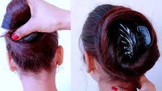 New Simple Hairstyle Girl Everyday/ Essy Hairstyle Girl For Long Hair/ Big Claw Clip Hairstyle