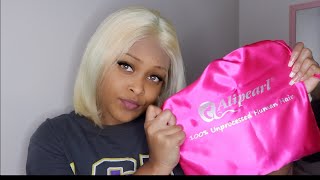 Unboxing: Best Affordable Blonde Bob Wig | Alipearl Hair