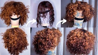 How To Achieve Long Lasting Bouncy Curls On Short Wigs
