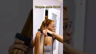 Claw Clip Hairstylehalf Up Half Down Quick Weave | Blonde Highlight Color Tutorial Ft. #Ulahair