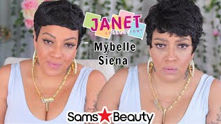 Make These Wigs Your Own Janet Collection Mybelle Siena Full Cap Synthetic Wig #Samsbeauty
