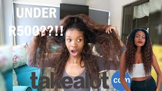 Takealot Wig // I Bought A Wig For R400// South African Youtuber