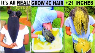 Growth: I Used This Indian Treatment On My 4C Hair To Grow It Fast