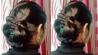 Easy Twisted Updo || Bridal Hairstyle For Long And Medium Hair